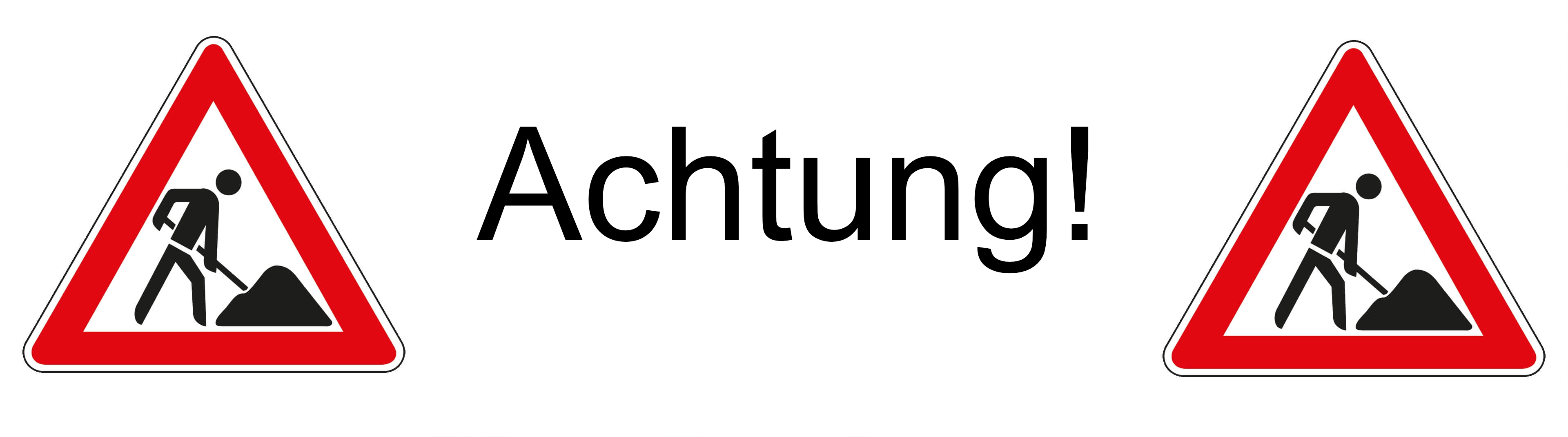 Vollsperrung des Kreisverkehrs