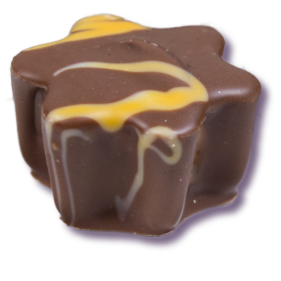 Praline mandelnougatstern